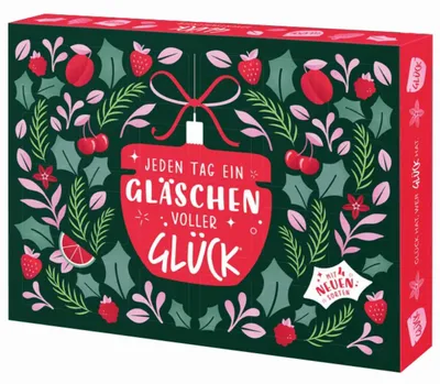 Produktbild von Fruchtaufstriche Adventskalender 'Jeden Tag ein Gläschen voller Glück'