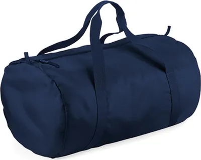 Image de BagBase BG150 | Sac en tonneau à emporter | 50 x 30 x 26 cm - Couleur : Marine française/Marine française - Taille : 50 x 30 x 26 cm