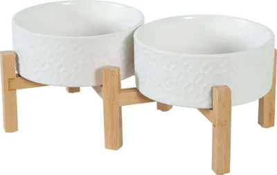 Image de Bol céramique KERAMO DUO 1,4l blanc Zolux