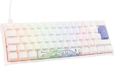 Obrázok produktu pre Ducky One 2 Pro Mini White Edition Gaming Tastatur RGB LED - Cherry Red