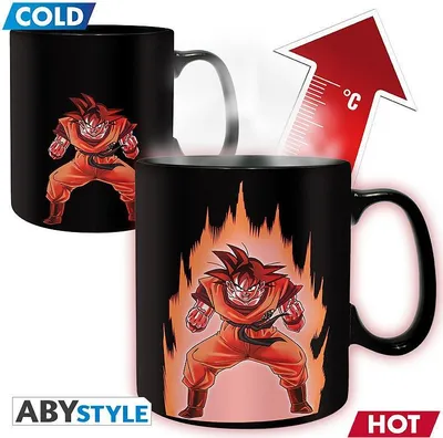 Produktbild von ABYSTYLE - Dragon Ball - Farbwechsel Tasse - 460 ml - Goku