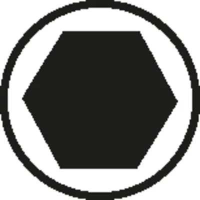 Obrázok produktu pre Kombinovaná čepeľ 175 mm, 3,0 mm, 6-hranná/guľová. Wera | 4013288000552