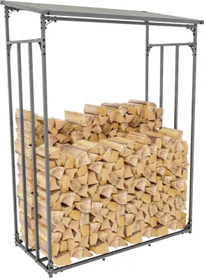 Obrázok produktu pre Prístrešok na palivové drevo Ruston L - 130x70x185 cm, kov antracit