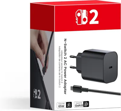 Produktbild von 65W USB-C Ladegerät, GaN-Netzteil für Nintendo Switch 2