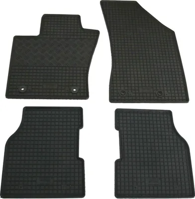 Image de Jeu de tapis de sol en caoutchouc Rigum pour Jeep Compass 2, année 7/2017- y compris les modèles MHEV
