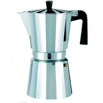 Produktbild von Oroley - New Vitro Italian Coffee Maker : Aluminium : 1 Tasse : Vitroceramic, Fire and Gas Coffee Maker : Traditional style