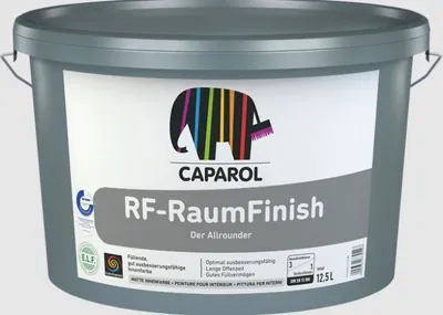 Produktbild von Caparol RF-Raumfinish 12.5L Innenwandfarbe speziell für Rauhfaserbeschichtung