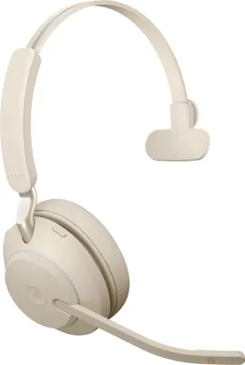 Zdjęcie produktu dla Jabra Evolve2 65, Bezprzewodowy, Biuro/centrum telefoniczne, 20 - 20000 Hz, 99,2 g, Zestaw słuchawkowy