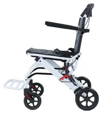 Produktbild von Faltrollstuhl, leichter Rahmen aus Kohlenstoffstahl, ergonomisches Design, A