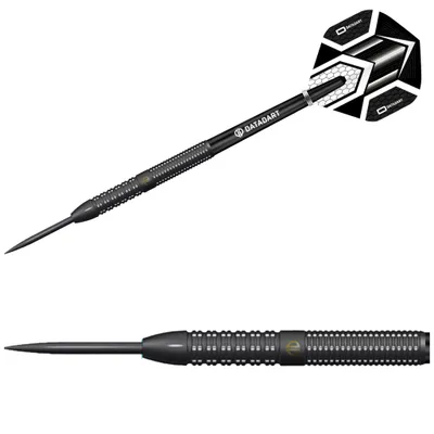 Produktbild von Datadart | Obsidian‑1 | Steeldarts | 90% Tungsten | 24g | Schwarz | Dartpfeile Set