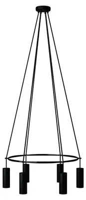 Image de Creative Cables - Lustre Cage à 6 branches Tub-E14