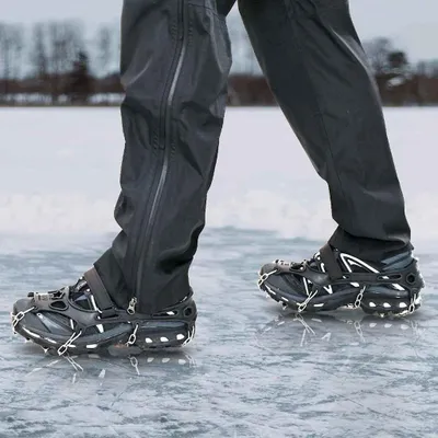 Produktbild von "Schlussverkauf" Eiskrallen für Schuhe - VIDAXL - Schwarz S  C17772