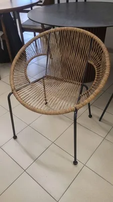 Obrázek produktu pro Křeslo, zahradní židle, proutěné, NOT