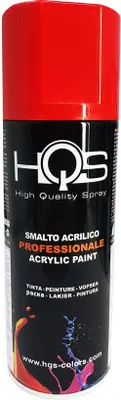 Produktbild von Lack Spray HQS Acryl Rot Traffic 400 ml für Auto