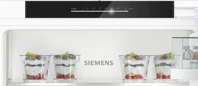 Siemens iQ500, KI41RADD1, Einbau-Kühlschrank, 122.5 x 56 cm, Flachscharnier mit Softeinzug Temperaturanzeige