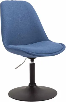 Produktbild von Stuhl HLO-CP46 B Stoff blau