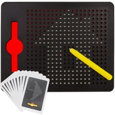 Zdjęcie produktu dla Tablica + kulki magnetyczne + rysik z magnesem