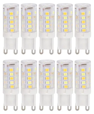 Productafbeelding van Dimbare LED-Lamp - G9 Halogeenlampen Vervanging - 10 Stuks - Warmwit/Koudwit Lichtopties - Energiezuinig - Eenvoudige Installatie
