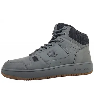 Immagine prodotto di Champion rd18, scarpa da uomo con taglio medio, adatta a solette non sagomate, stivaletti, colore grigio