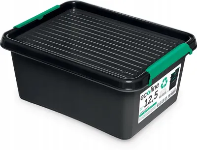 Image de MOXOM 1522 ECO : Boîte de rangement de 12,5 litres avec couvercle