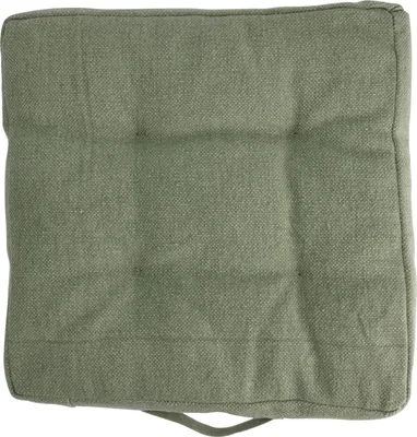Obrázek produktu pro Polštář na židli, prošívaný, bavlna, suchý zip, 40 x 40 cm