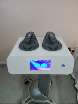 Produktbild von EMS-Körperformungsgerät - Muskelstimulationsgerät - 5 Handstücke - RF - 200 Hz - Muskelaufbau - Körpermodellierung