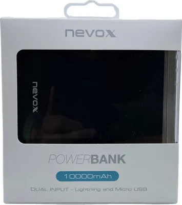 Image de POWERBANK 10 000 mAh Dual noir (1482)