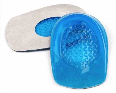 Produktbild von CHPN – Gel-Absätze – Gel-Einlegesohlen – Einlegesohlen für Schuhe – 5 mm – dünne Gel-Absätze – Schuhgröße 35–39 – weiches Fußbett – Fersenschmerzen