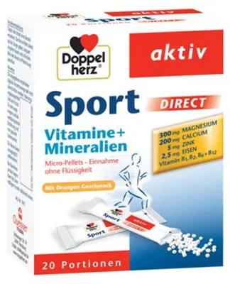 Obrázek produktu pro Doppelherz Sport Direct Vitamins+Minerals 20 kapslí