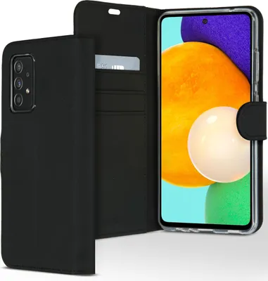 Image de Accezz Wallet Softcase Bookcase pour le Samsung Galaxy A52(s) (5G/4G) - Noir