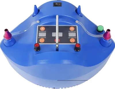 Produktbild von Elektrische Ballonpumpe, Zeitvoreinstellungsfunktion, 1200 W Leistung, Blau