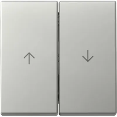 Produktbild von GIRA 3294600 Wippe 2f Pfeil System 55 Edelstahl