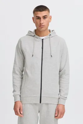 Produktbild von SOLID SDGelbert Herren Sweatjacke Kapuzenjacke Hoodie mit Kapuze Eingrifftaschen Rippbündchen Baumwollmischung Regular fit