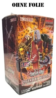 Produktbild von Yu-Gi-Oh! Legendary Duelists: Ancient Millenium 18er-Display (ohne Folie) Deutsch