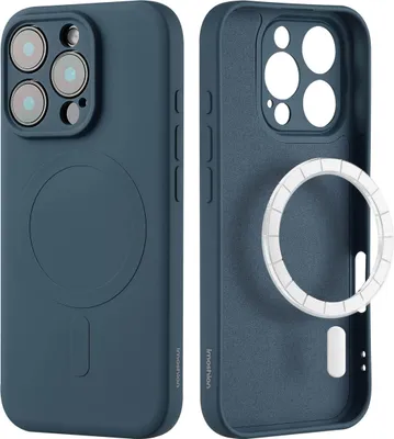 Produktbild von imoshion Color Back Cover mit MagSafe iPhone 16 Pro - Dunkelblau