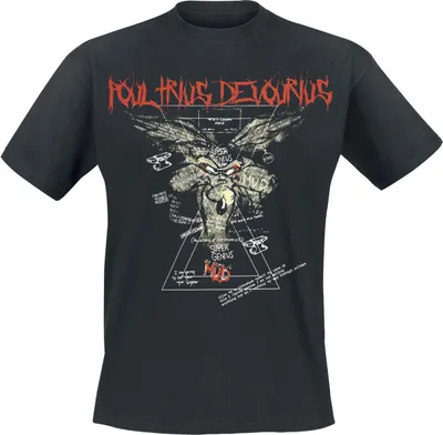 Produktbild von Looney Tunes T-Shirt Herren Coyote schwarz L