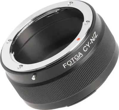 Produktbild von FOTGA Hochpraeziser Objektivadapterring aus Aluminiumlegierung, Ersatz fuer Contax/Yashica C/Y-Mount-Objektive fuer Nikon Z5 Z6 Z6II Z7 Z7II Z50 Z-Mount-Vollformat-spiegellose Kamera