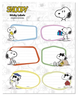 Productafbeelding van Erik Snoopy-stickers. Één maat