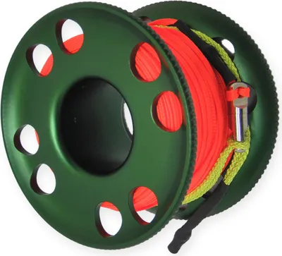 Produktbild von Aluminium Finger Reel 30m mit Flachleine