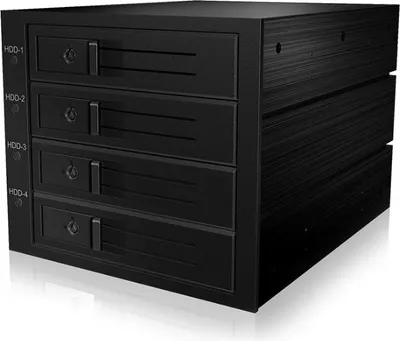 Image de Icy Box IB-564SAS-12G Carte-mère IcyBox 4x SATA/SAS 3,5 "HDD 3x5,25", 1xMini SAS HD