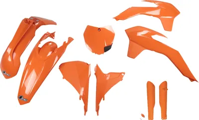 Produktbild von Ufo Ktm Sx/sx-f 2015-2015 Ktkit531f-127 Fork Protectors & Plastikbausatz    One Size