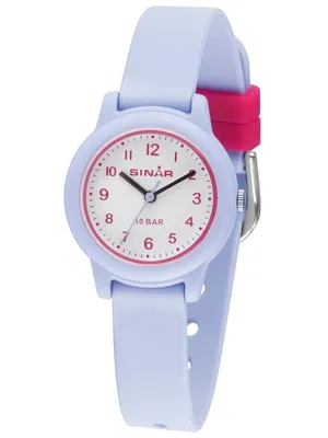 Produktbild von SINAR XB-24-6 Uhr Mädchen Kinderuhr Kautschuk lila