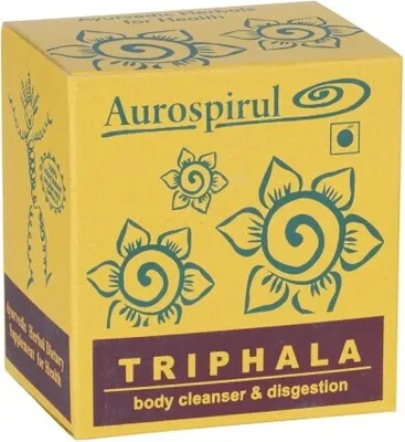 Produktbild von Aurospirul Triphala 100 Kapseln. Verdauungssystem