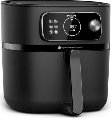 Produktbild von Philips 7000 series HD9875/90 Connected Airfryer-Combi XXL, Heißluftfritteuse, 8,3 l, 2 kg, Rapid Air, 40 °C, 200 °C