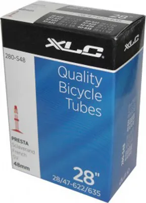 Immagine prodotto di Camera d'aria XLC 27/28', 27/28x1 1/8-1,75' (28/47-622/635), SV 48 mm, nero