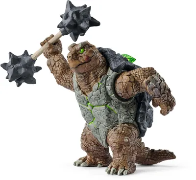 Image de Schleich Eldrador Creatures Crapaud cuirassé avec arme, 42496