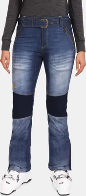 Obrázok produktu pre Dámske softshellové lyžiarske nohavice Kilpi JEANSO-W, DARK BLUE, veľkosť 38S
