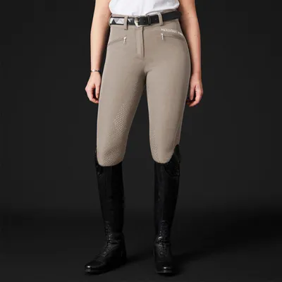 Produktbild von Mountain Horse Reithose Damen Full-Grip Diana Damenreithose Vollbesatz Taupe 40