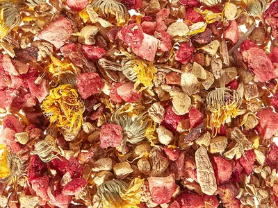 Produktbild von Gewürzteemischung Ingwer Shot Berries & Cream aromatisiert
