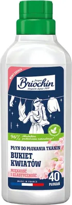Zdjęcie produktu dla PŁYN DO ZMIĘKCZANIA TKANIN KWIATOWY 750 ml (40 PRAŃ) - BRIOCHIN